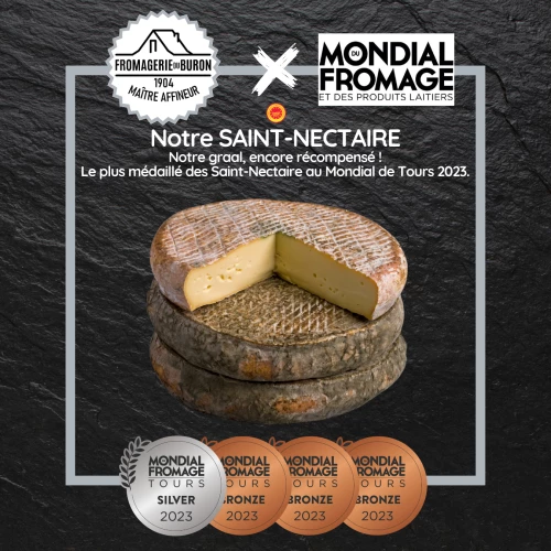 4 Nouvelles médailles pour notre Saint-Nectaire !